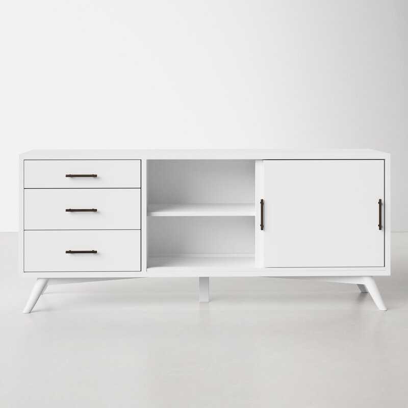 White Memphis TV Stand - Image 2