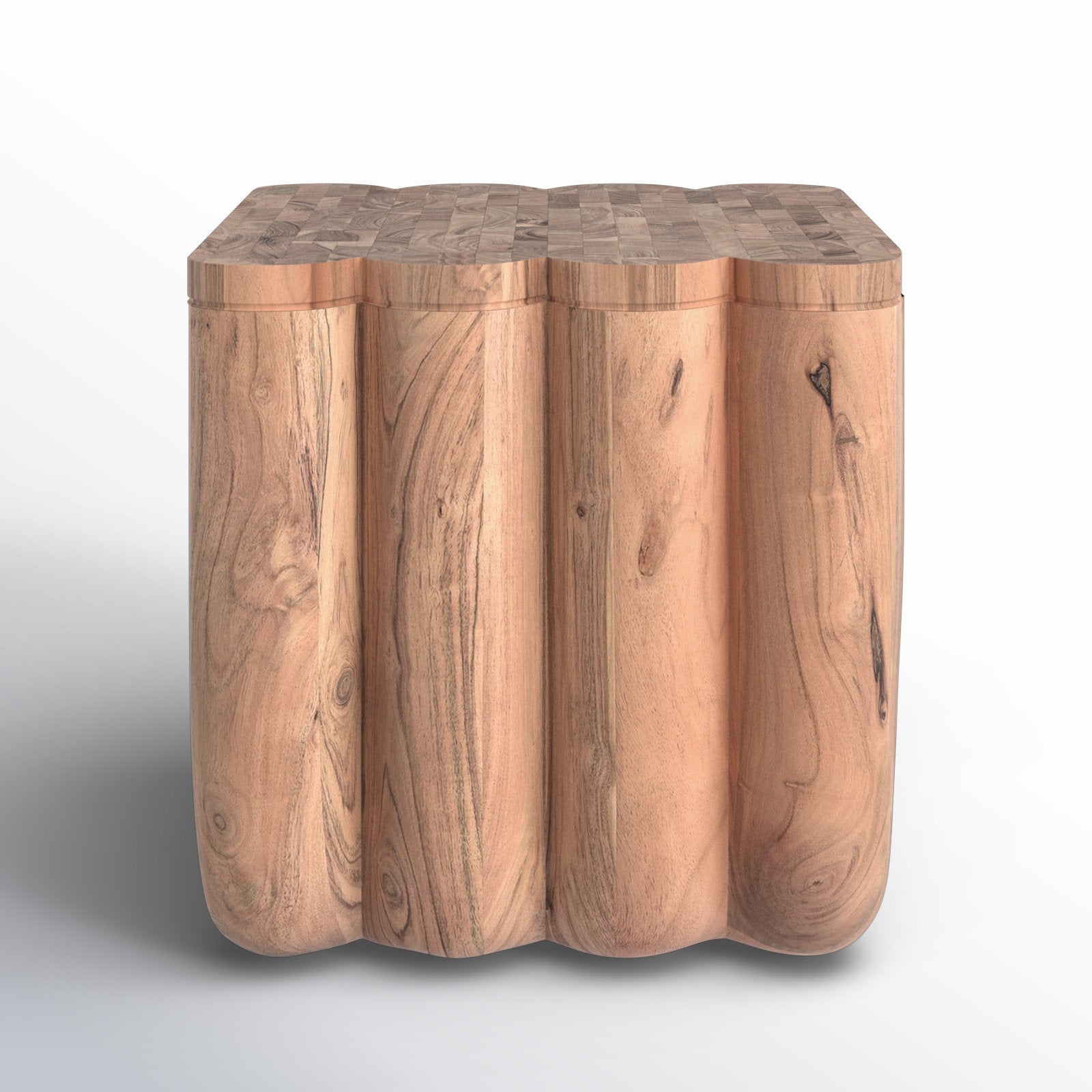 Keaton Solid Wood End Table - Image 3