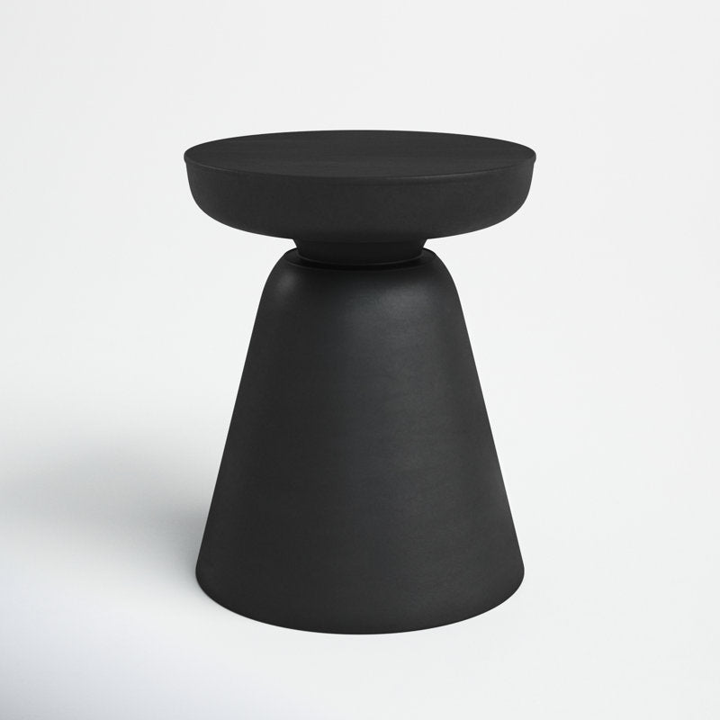 Briar Neutral Drum Wooden Accent Table - Image 7