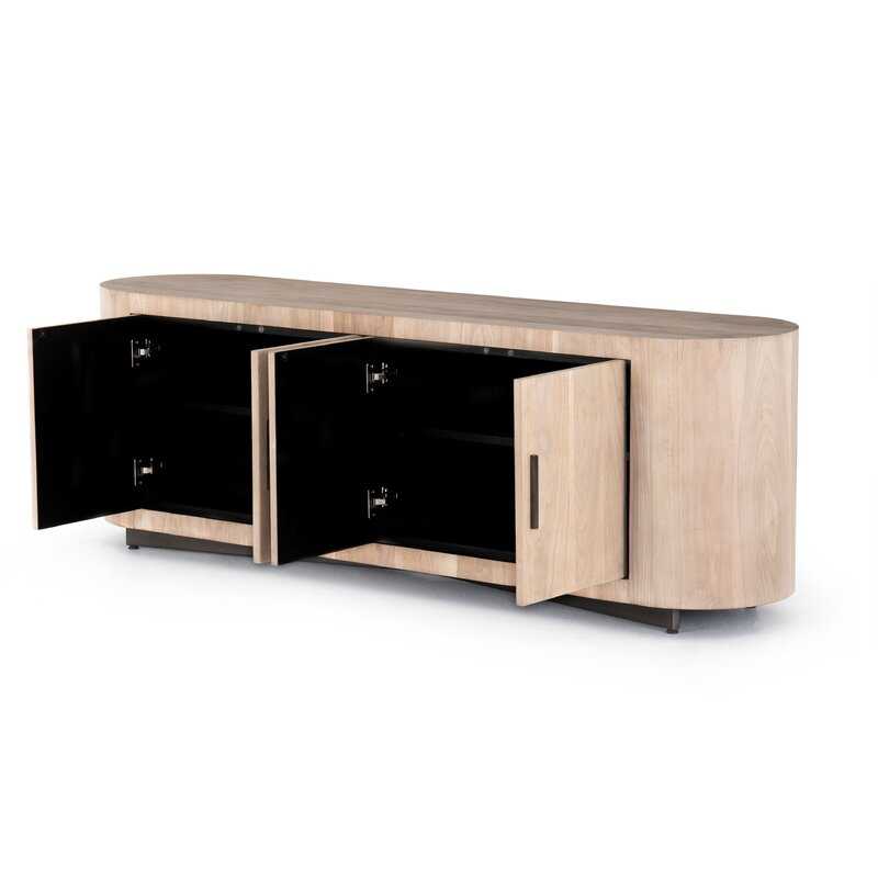 Ashen Walnut Reed TV Stand - Image 3