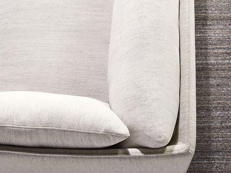 Andes 2-Piece Bumper Chaise Fabric Sectional Couch Sofa Marin Bumper Fabric Sectional                     Couch Sofa - Image 2