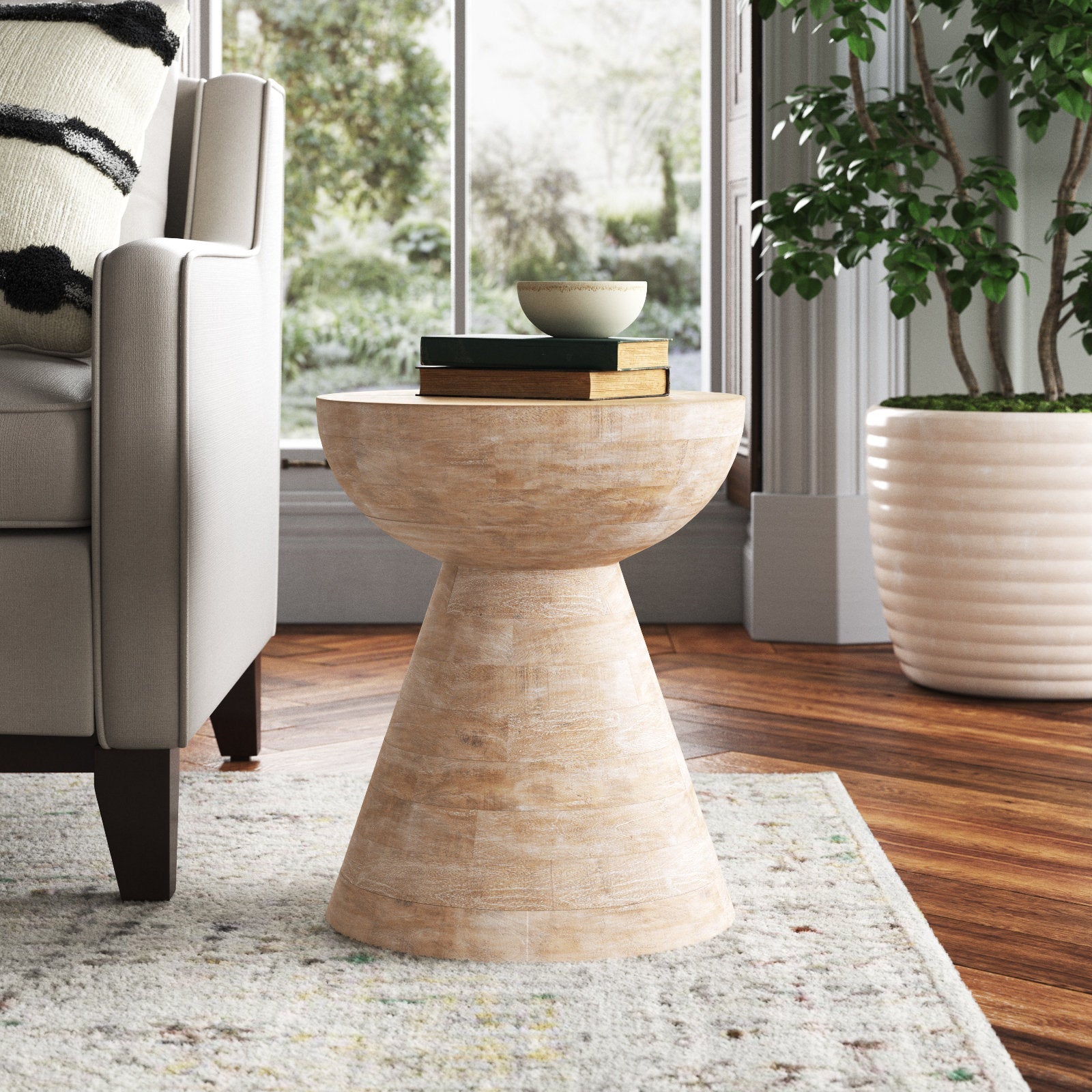 Joziah Solid Wood End Table - Image 2