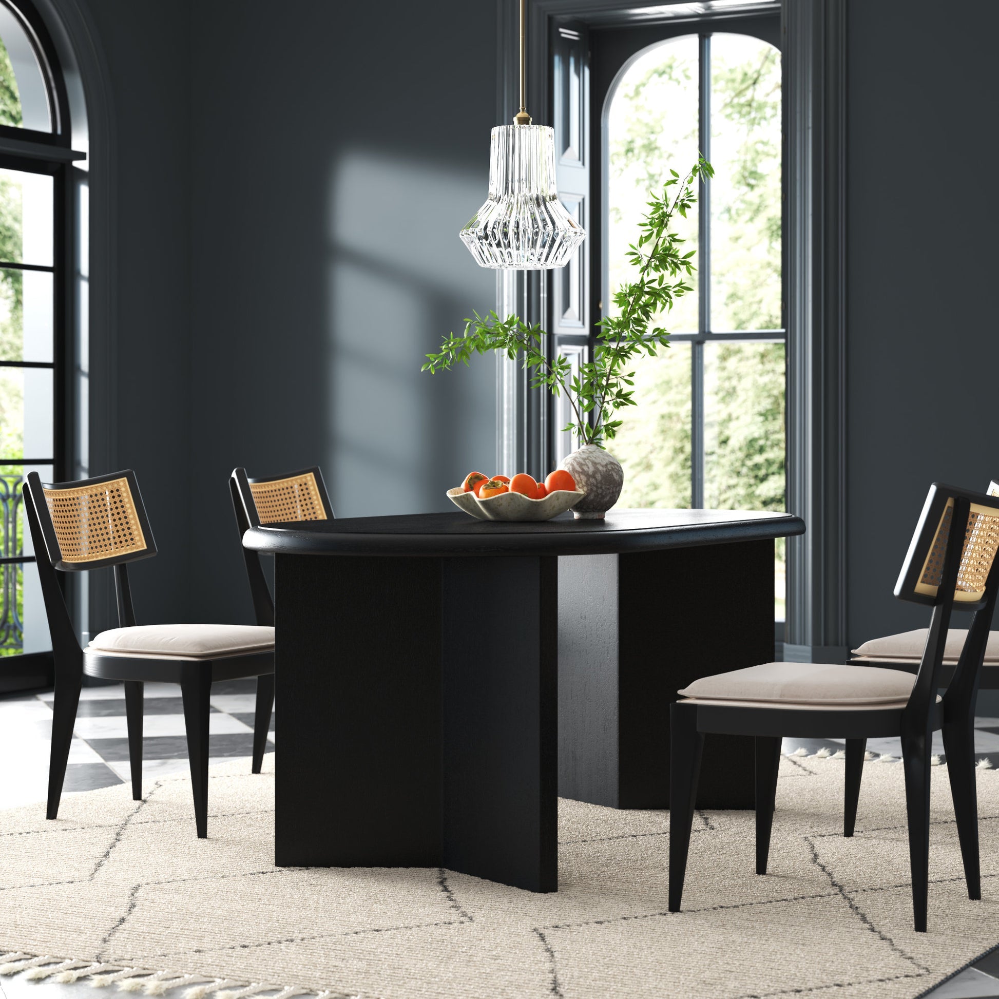 Byron 72'' Oval Dining Table - Image 7