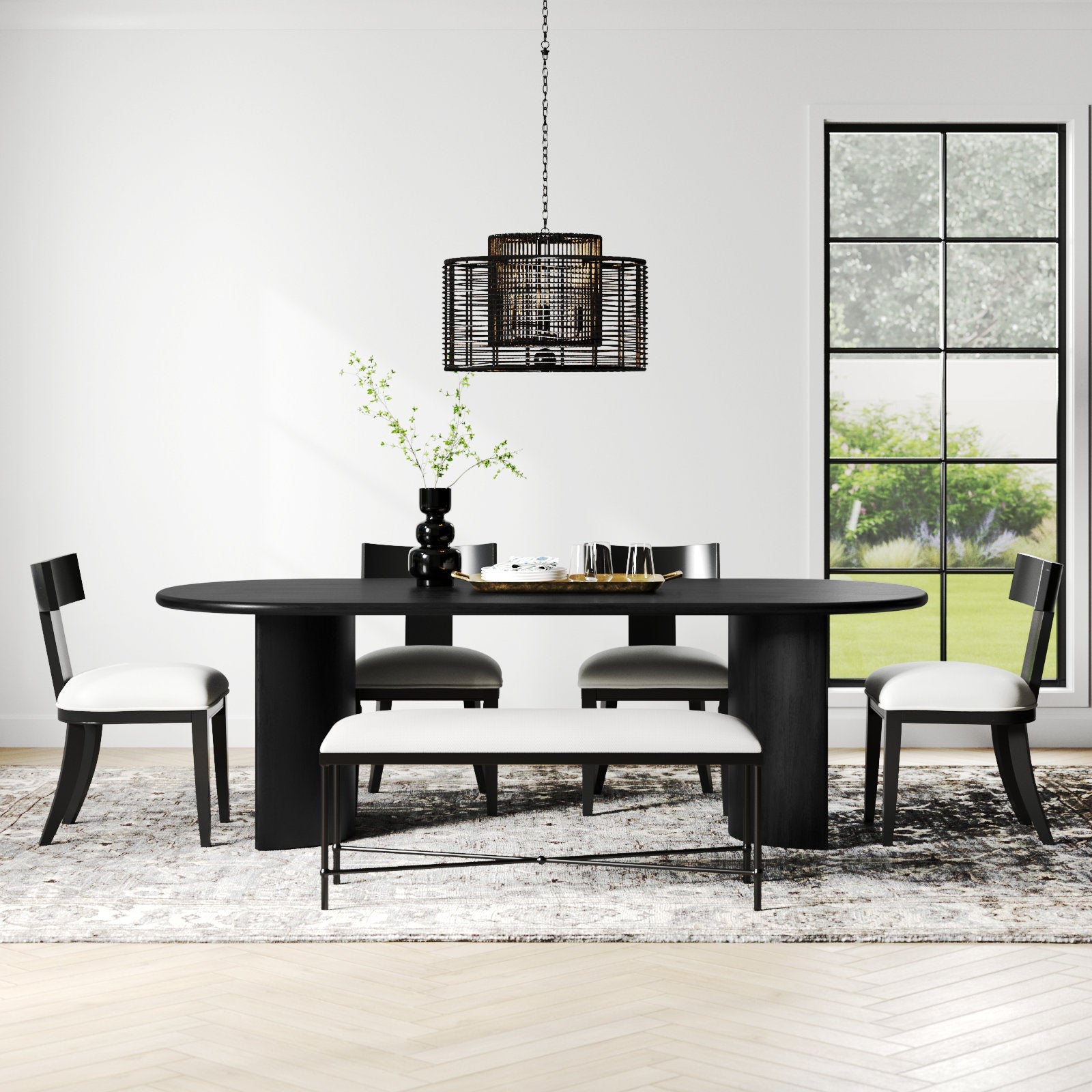 Kiaan Oval Dining Table - Image 7