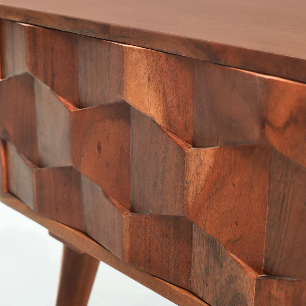 ZAYA - Acacia Wood Night Stand - Image 2