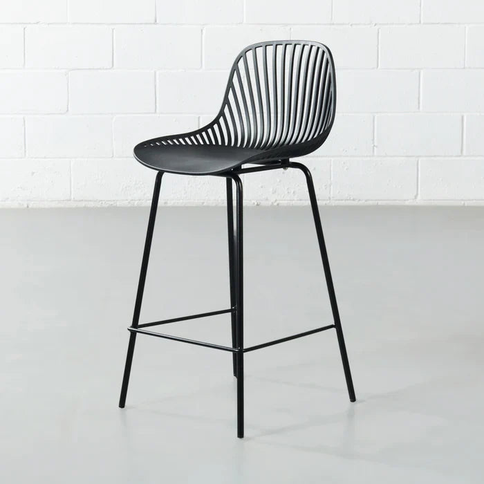 DANIELLA - Black Counter Stool - Image 2