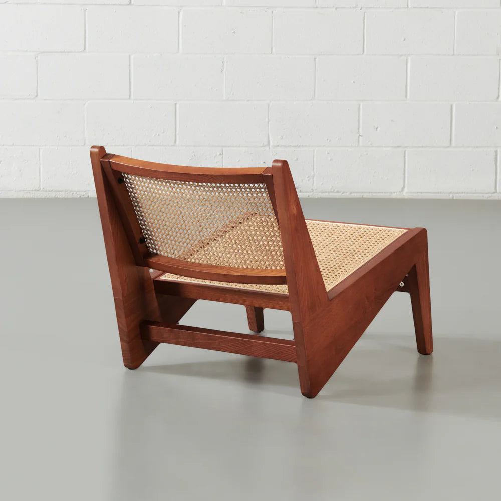 CANBERRA - Natural Wood Lounge Chair - Image 7