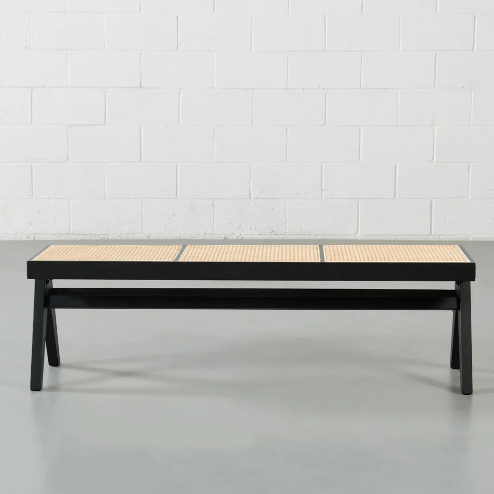 CAPELA - Black Wood Bench - Image 5