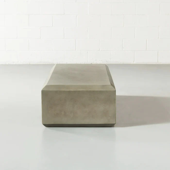 DASANO - Grey Concrete Coffee Table Rectangular - Image 5