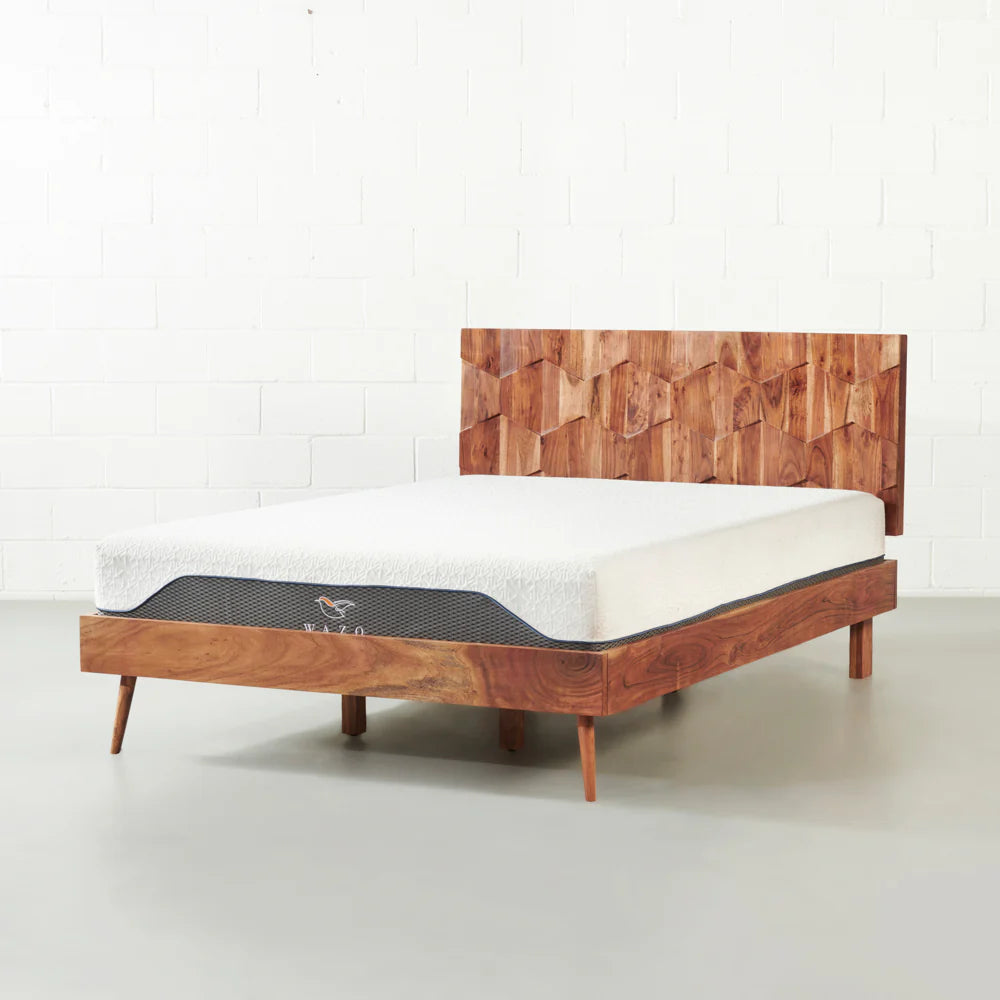 ZAYA - Acacia Wood Bed - Image 2