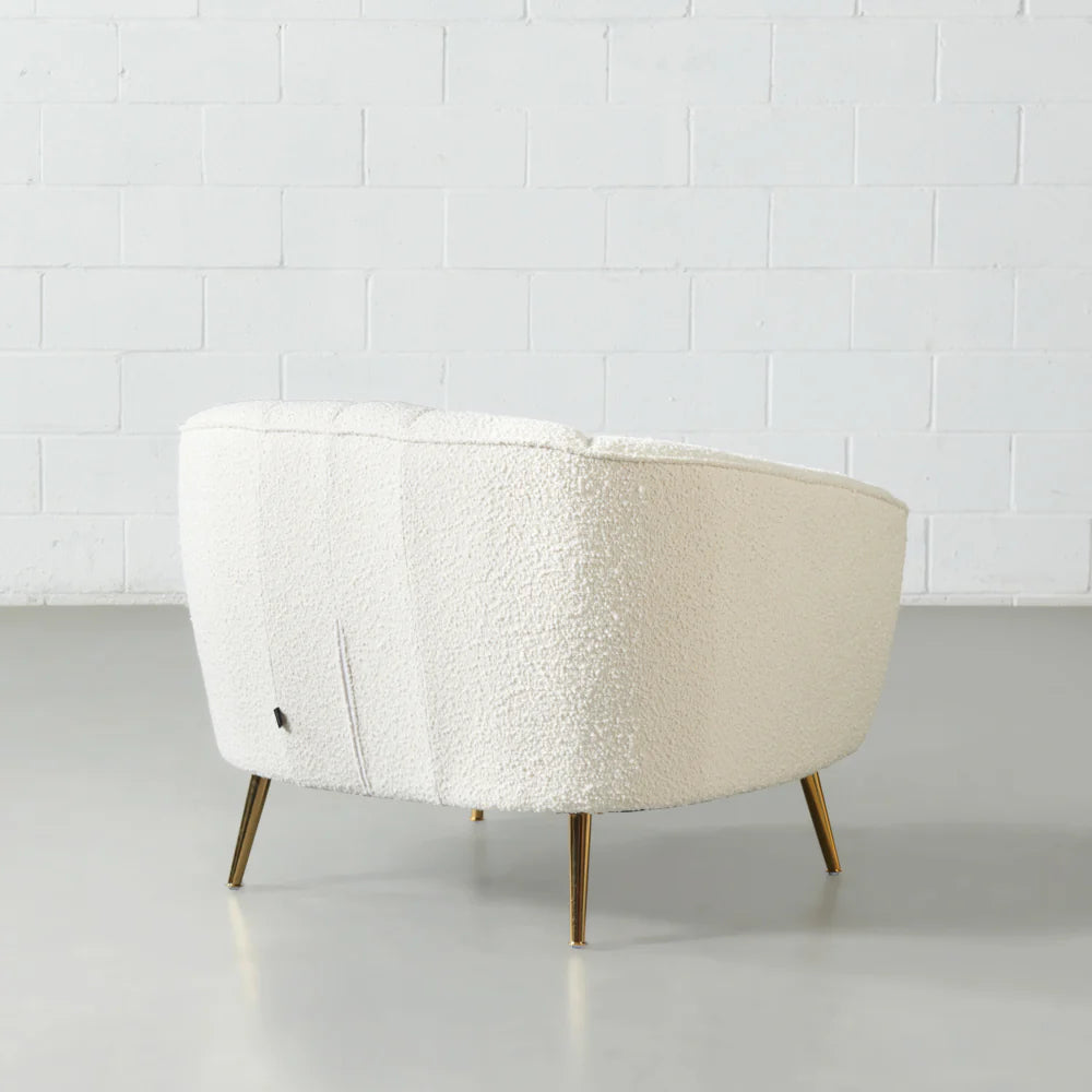 AUDREY - Cream Fabric Chair - Image 6