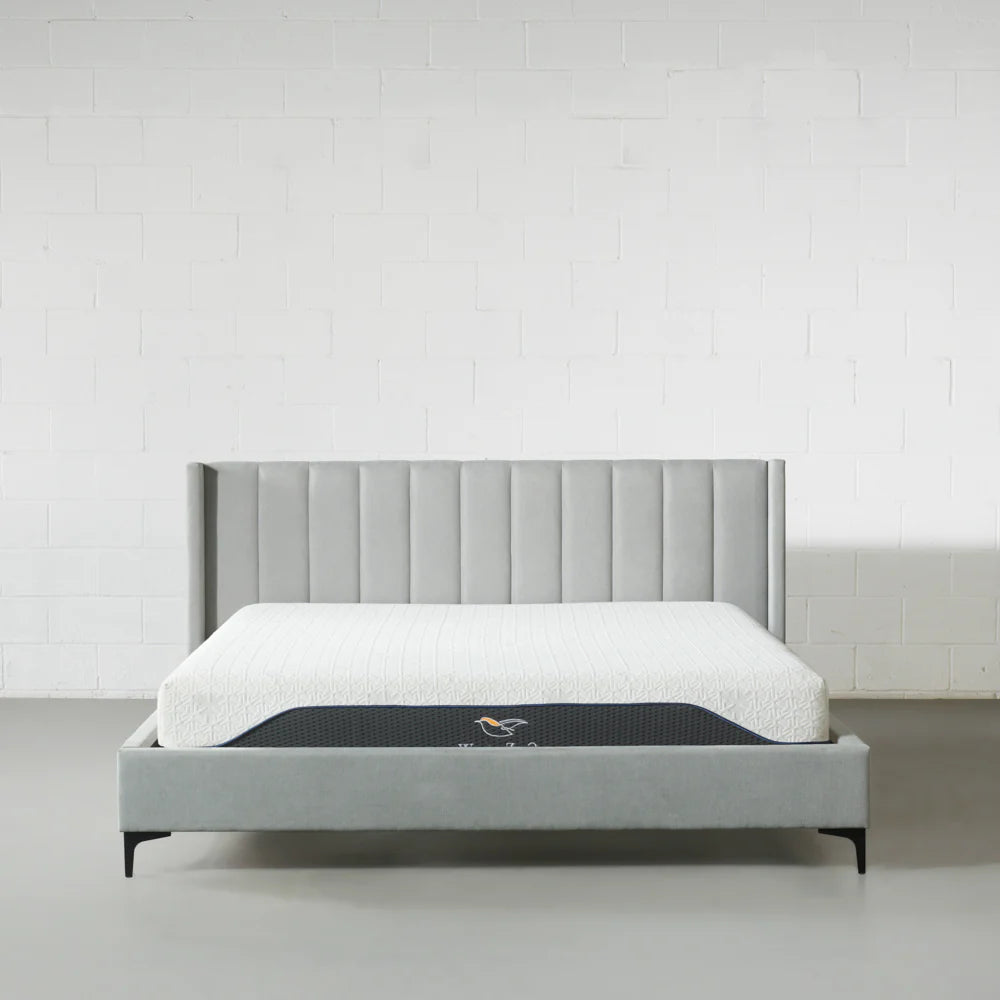 COVA - Grey Fabric Bed - FINAL SALE - Image 6