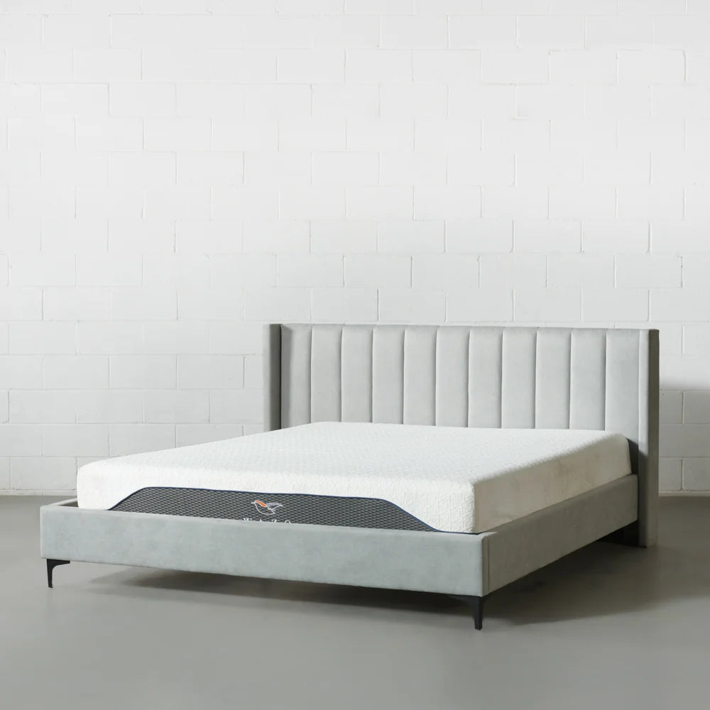 COVA - Grey Fabric Bed - FINAL SALE - Image 2