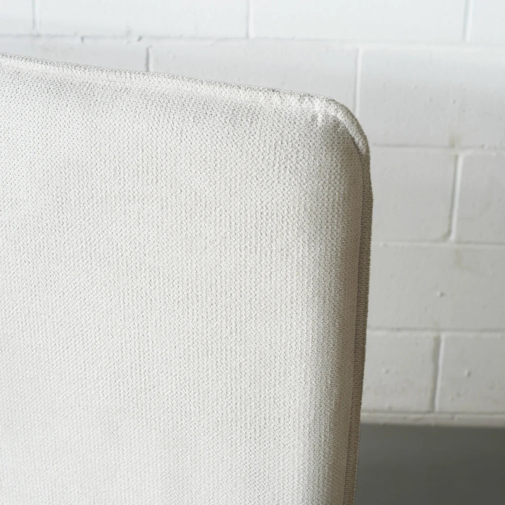 MOLLY - Cream Fabric Bed - Image 3