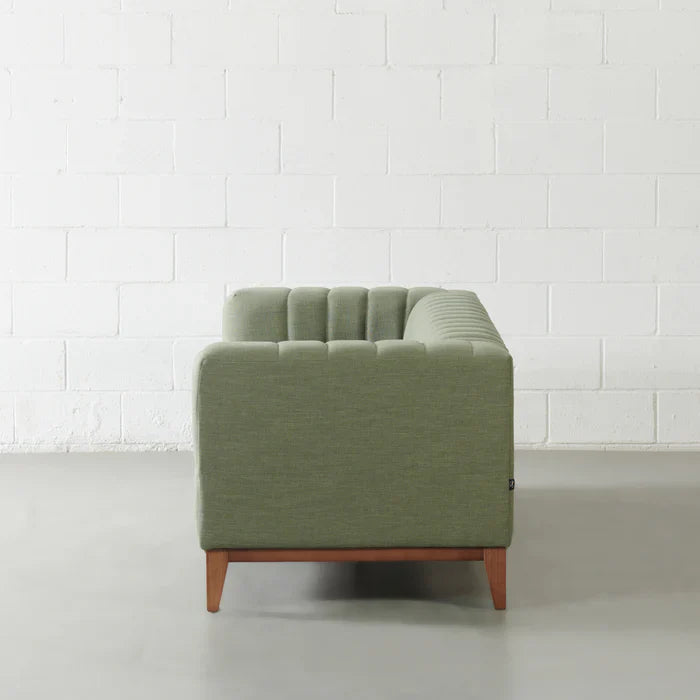 MELINA - Green Fabric Sofa - Image 5