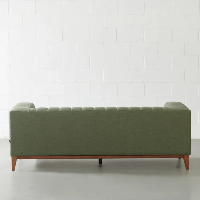 MELINA - Green Fabric Sofa - Image 6