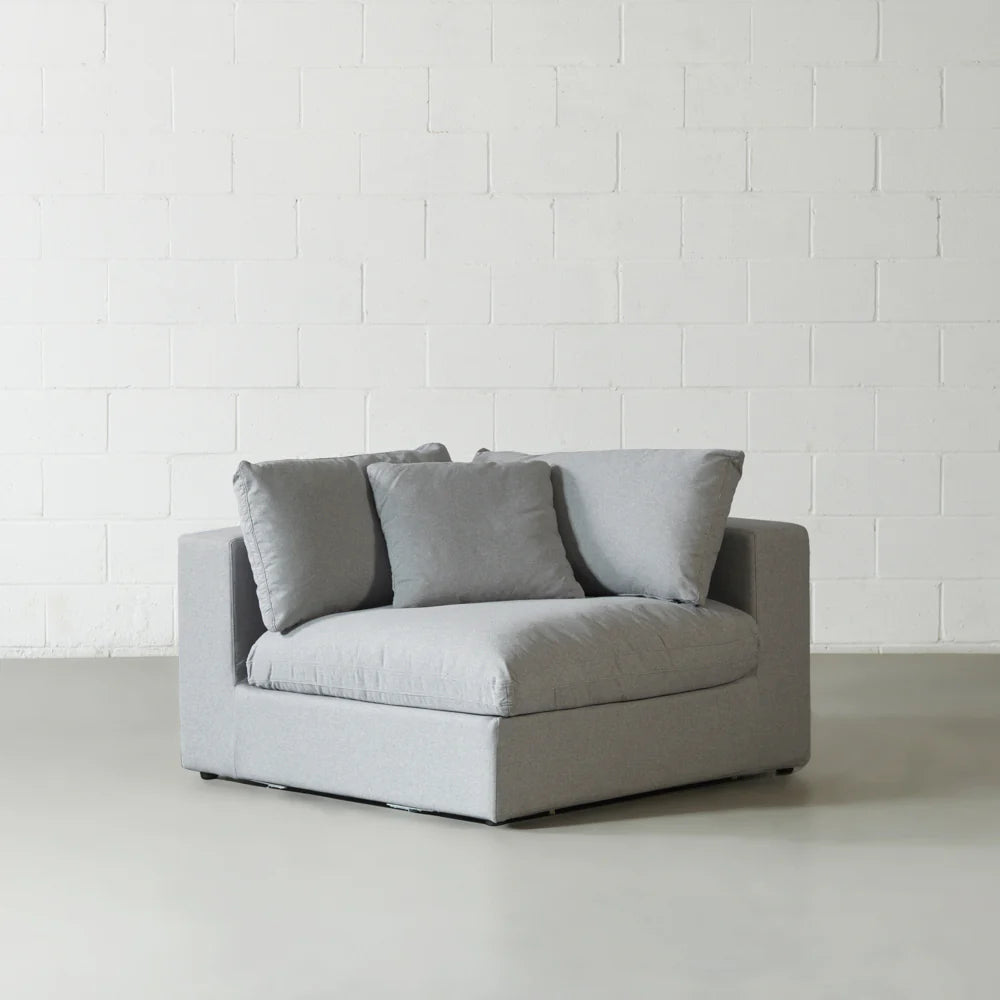 COSMIC - Grey Fabric Corner Chair Module - Image 2
