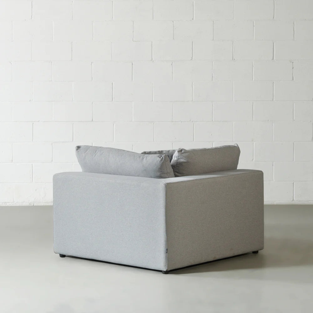 COSMIC - Grey Fabric Corner Chair Module - Image 5