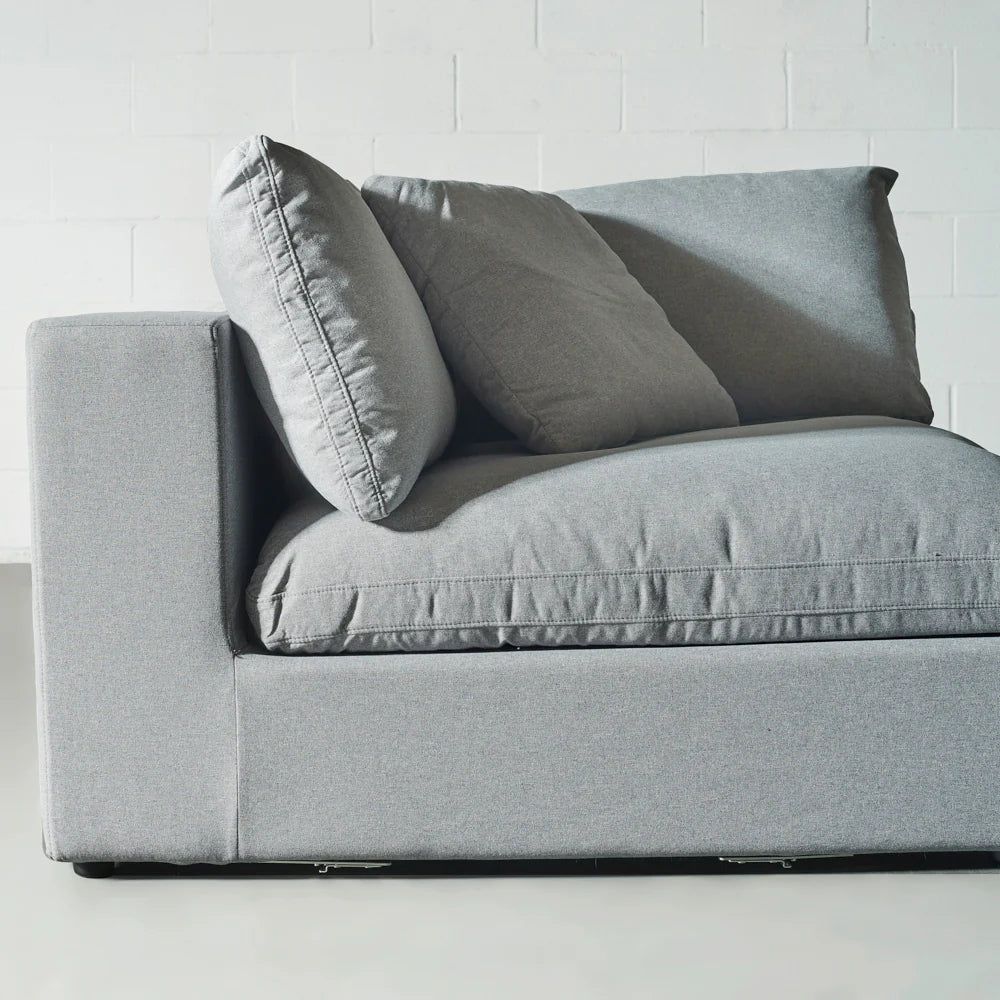 COSMIC - Grey Fabric Corner Chair Module - Image 6