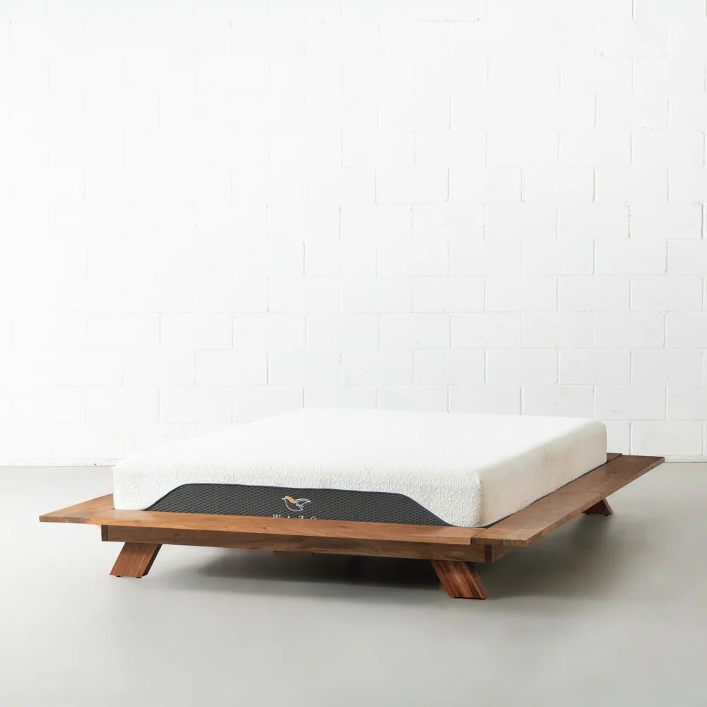 ZOEY - Solid Acacia Wood Platform Bed - Image 2