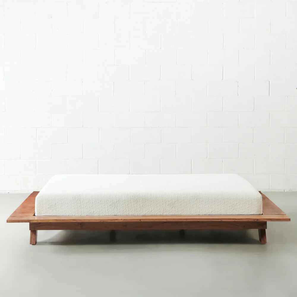 ZOEY - Solid Acacia Wood Platform Bed - Image 6