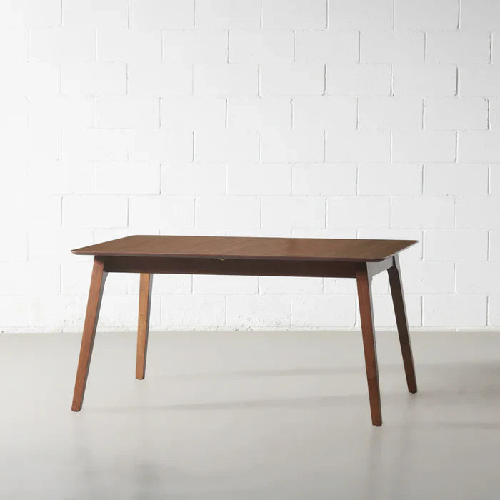 ZION - Walnut Veneer Extendable Dining Table - Image 2