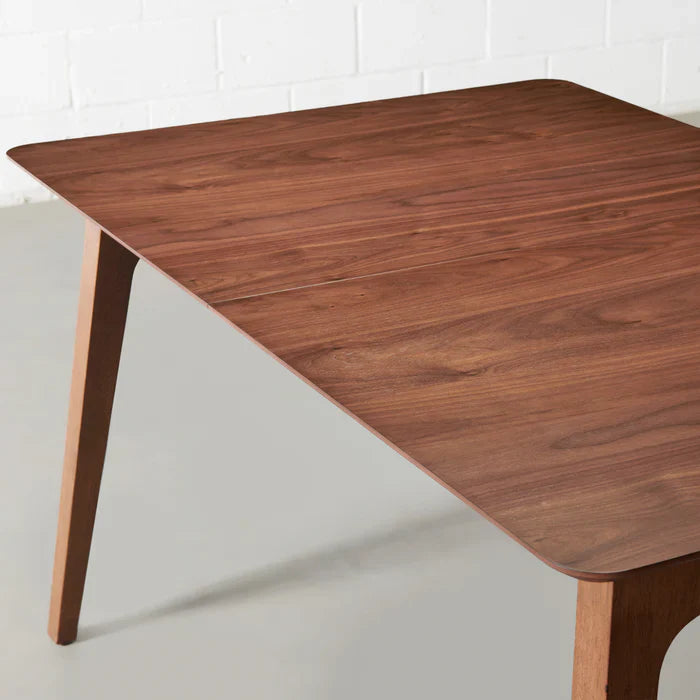 ZION - Walnut Veneer Extendable Dining Table - Image 3