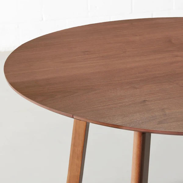 AURORA - Walnut Veneer Extendable Dining Table - Image 5