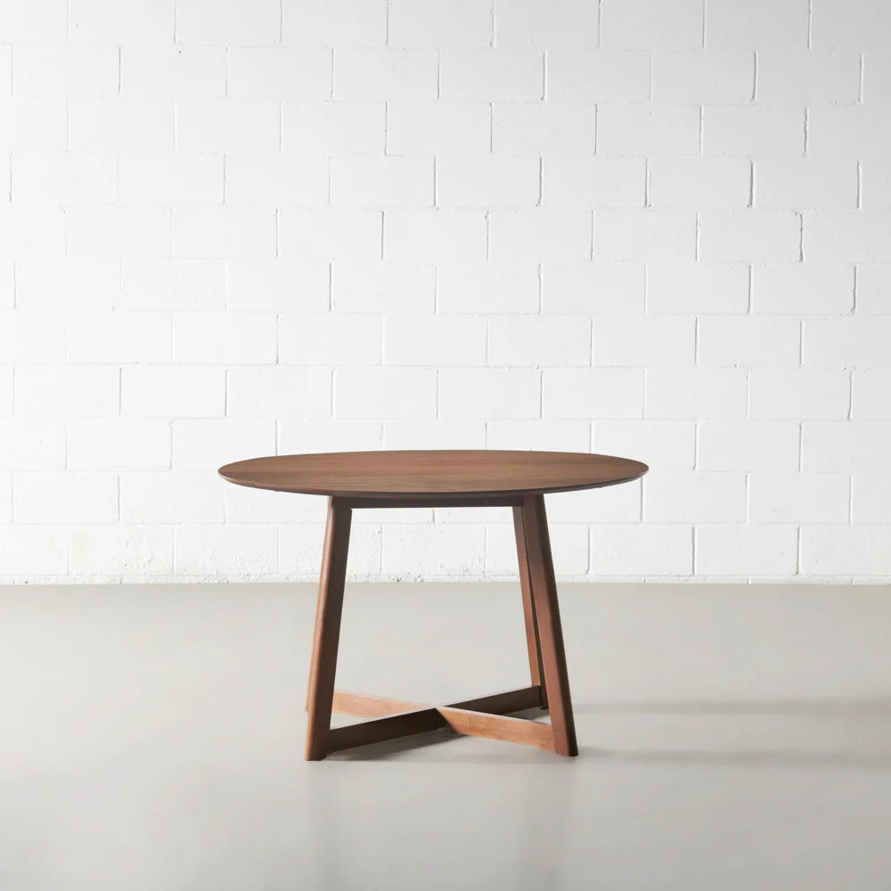 AURORA - Walnut Veneer Extendable Dining Table - Image 2