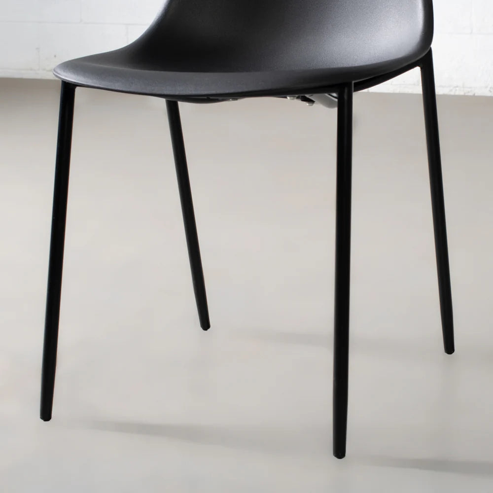 ELLEN - Black Dining Chair - Image 3