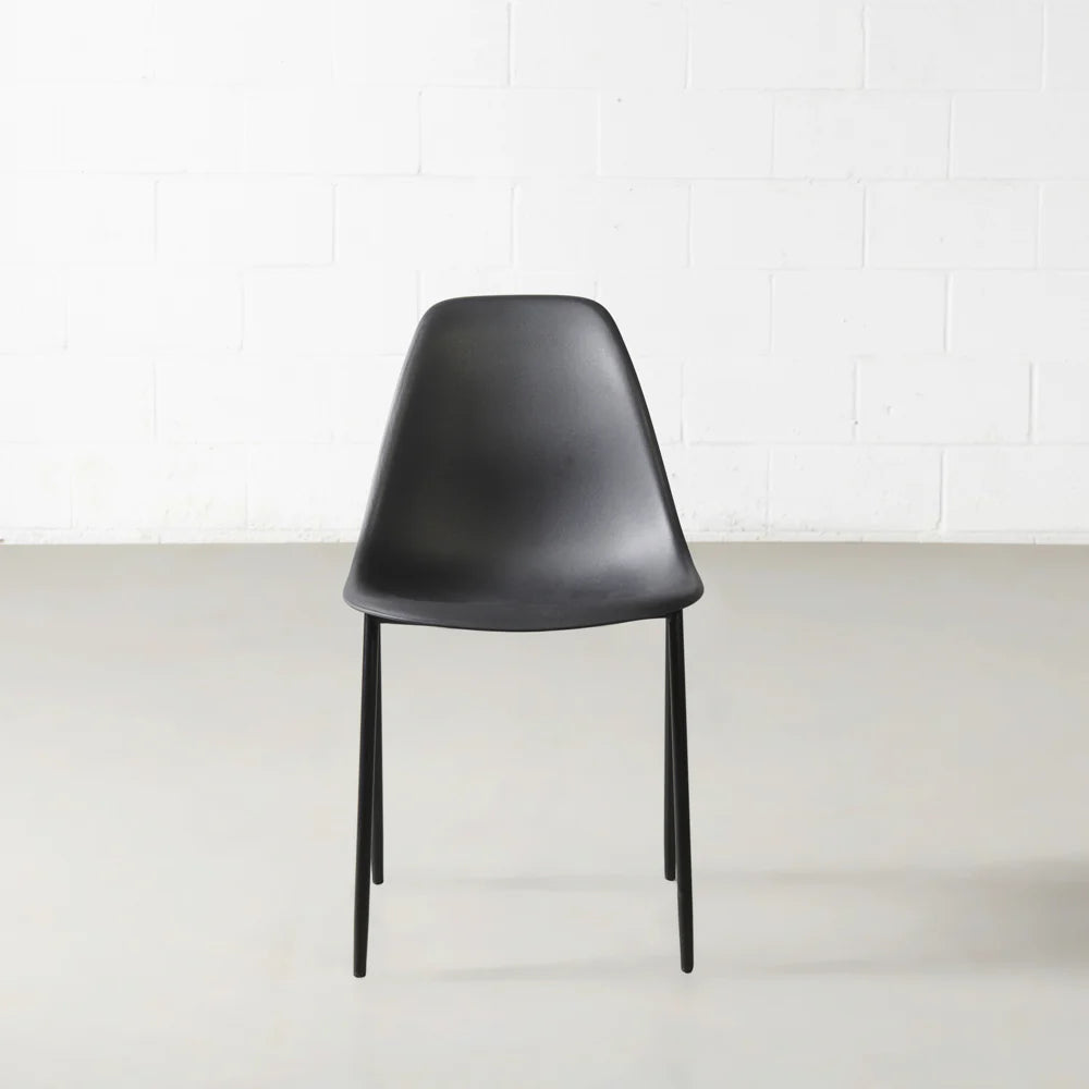 ELLEN - Black Dining Chair - Image 8