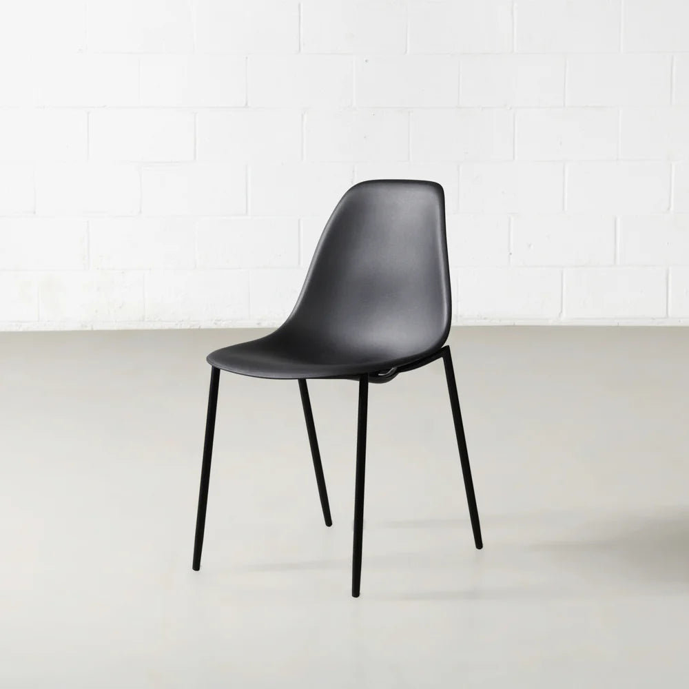 ELLEN - Black Dining Chair - Image 5