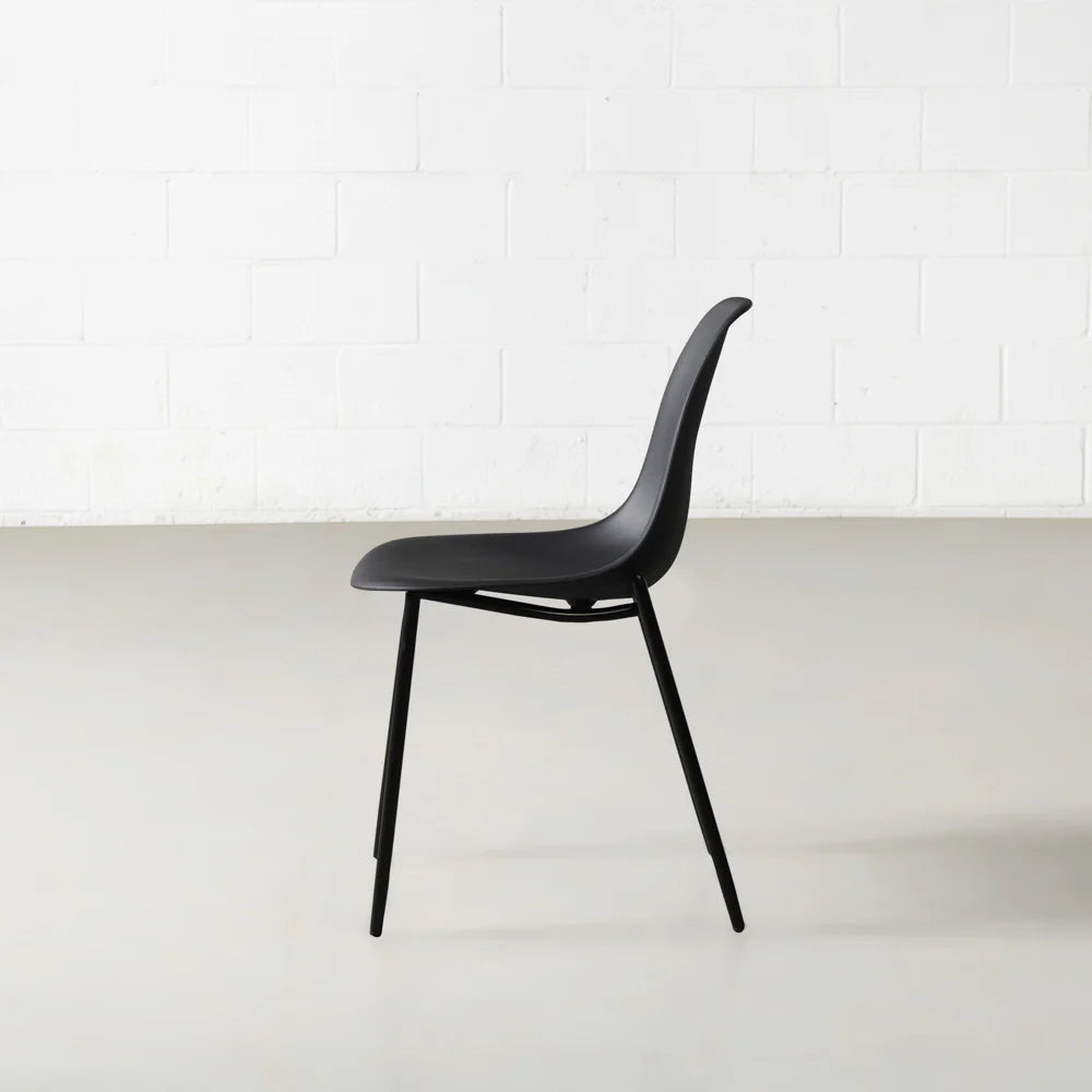 ELLEN - Black Dining Chair - Image 6