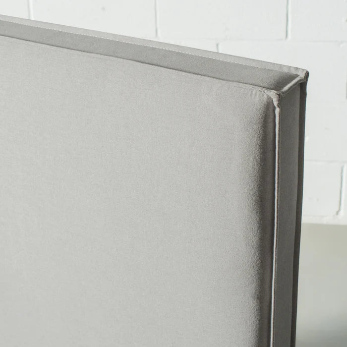 DREAM - Light Grey Fabric Bed with Storage (Twin) - Image 4