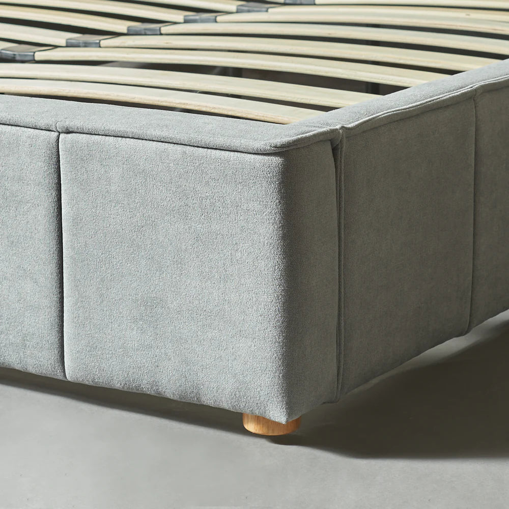 VENICE - Grey Fabric Bed - Image 5