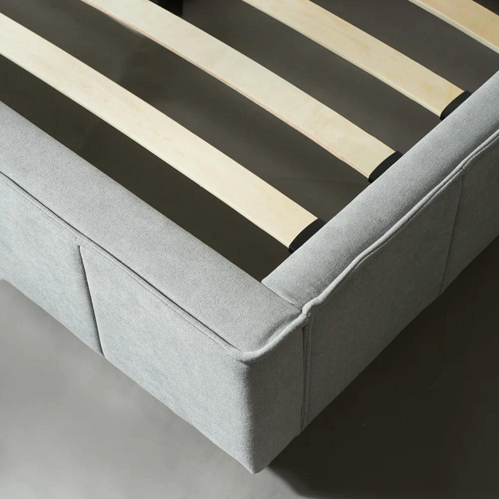 VENICE - Grey Fabric Bed - Image 6
