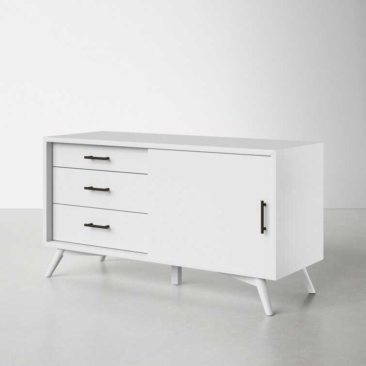 White Winston TV Stand - Image 3