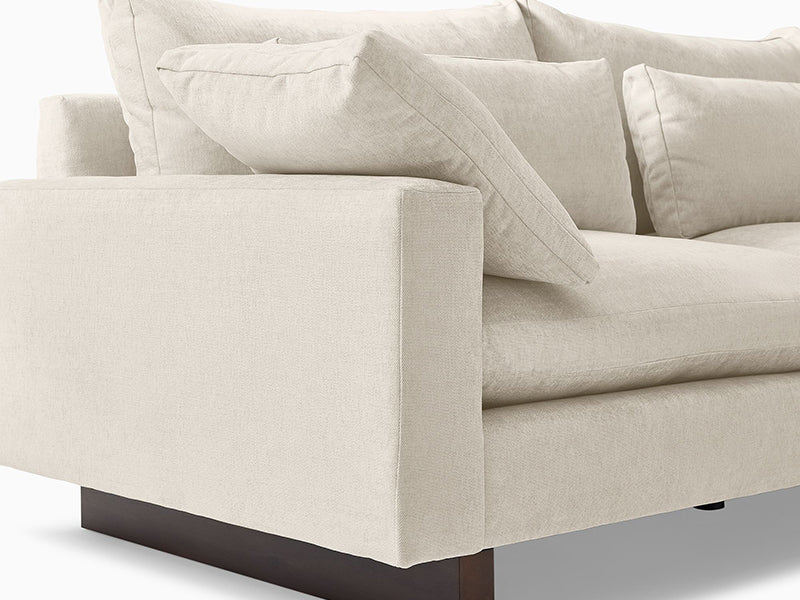 Defaico Modern Fabric Sectional Couch Sofa Sectional Custom Size And Color Sectional Couch Sofa - Image 3