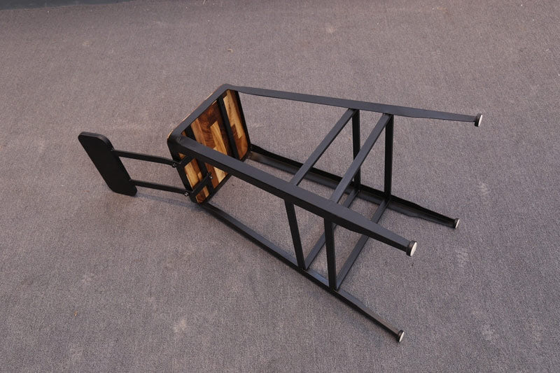 Bar Chair,Square High Back Chair - Image 3