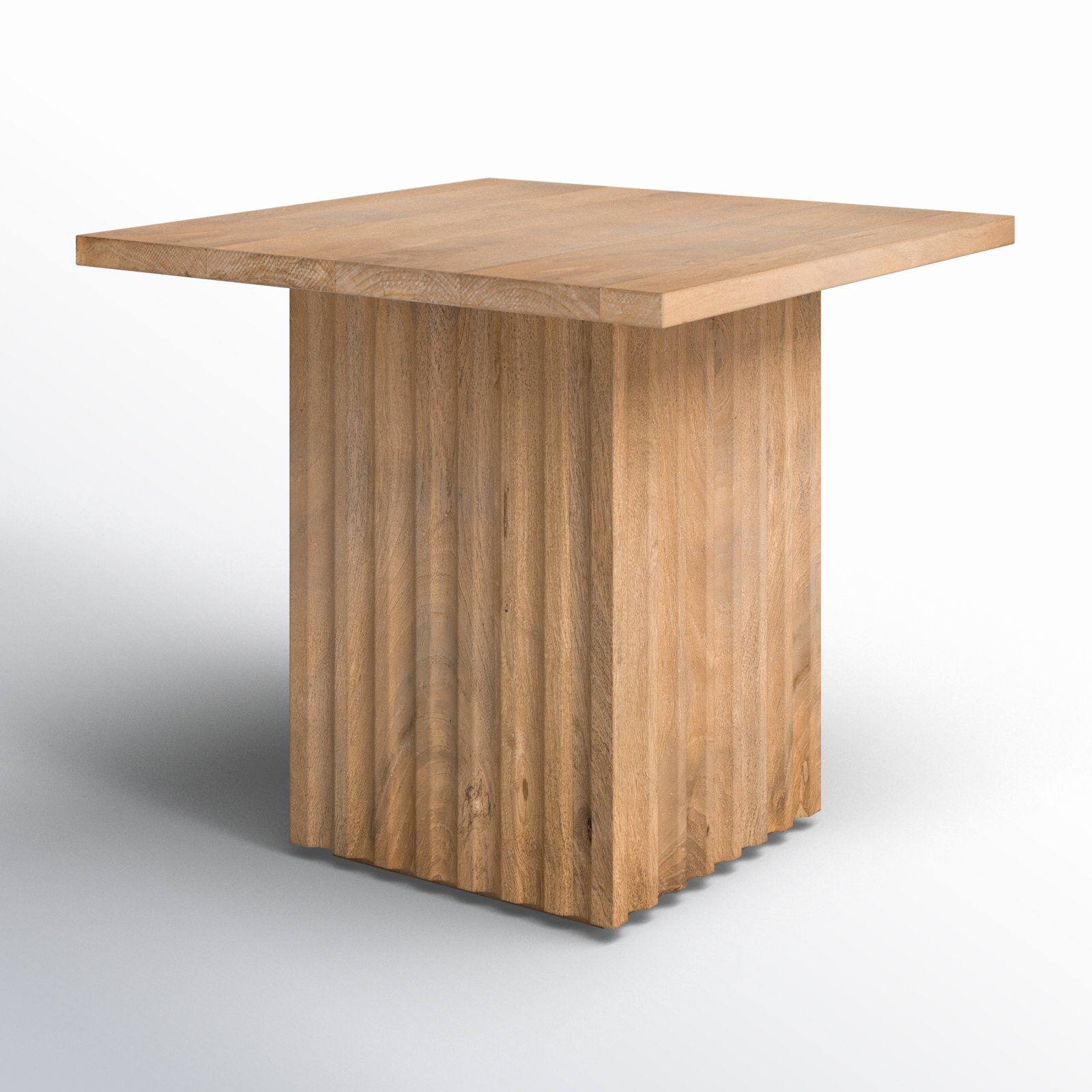 Aron Solid Wood End Table - Image 2