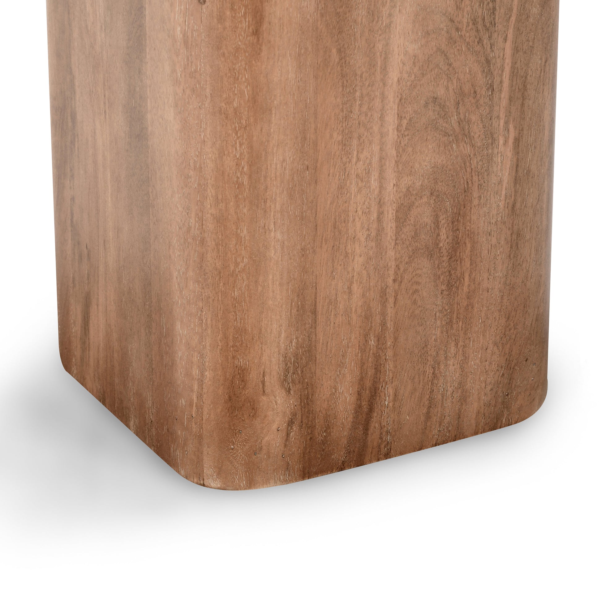 Maximo Solid Wood Pedestal End Table - Image 5