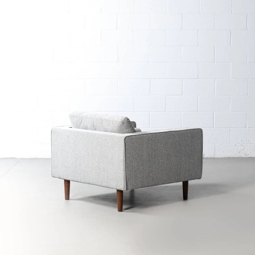 FONDA - Grey Fabric Chair - Image 6