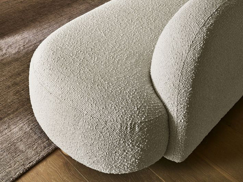 Luxury Fabric Sectional Couch Sofa Set For Home New Style Harmony Ottoman Linen Sectional Couch Sofa - Image 2