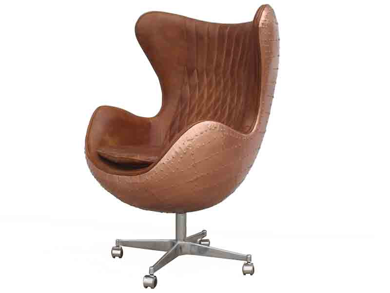Copper Cover Aviator Egg Chair - Image 4