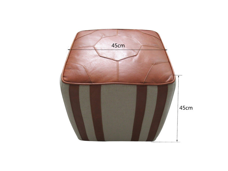 Two Levels Black Cow Leather Acrylic Leg Bench - Image 3