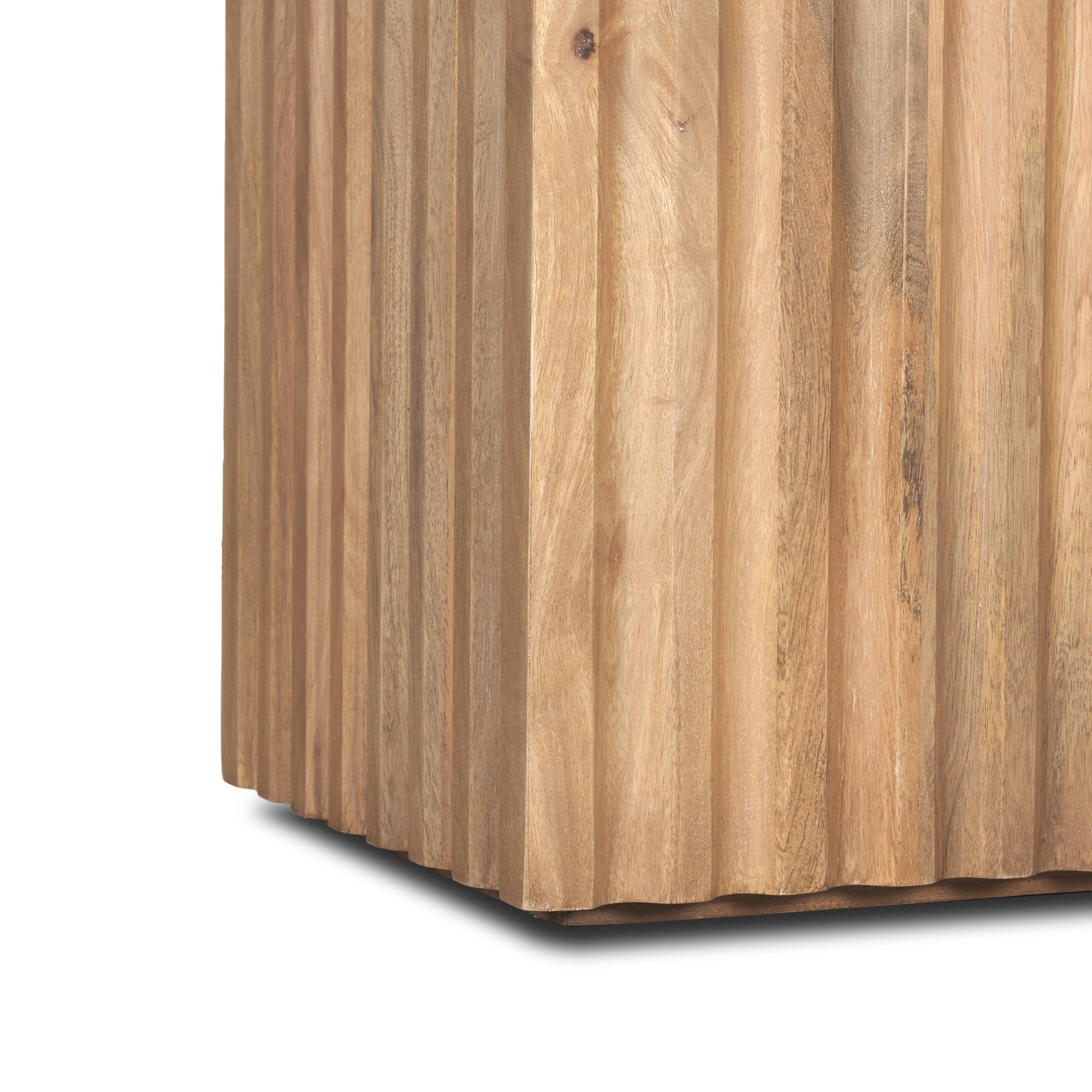 Aron Solid Wood End Table - Image 5