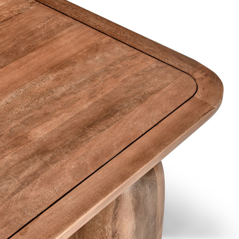 Nelson Solid Wood Sled Coffee Table - Image 6
