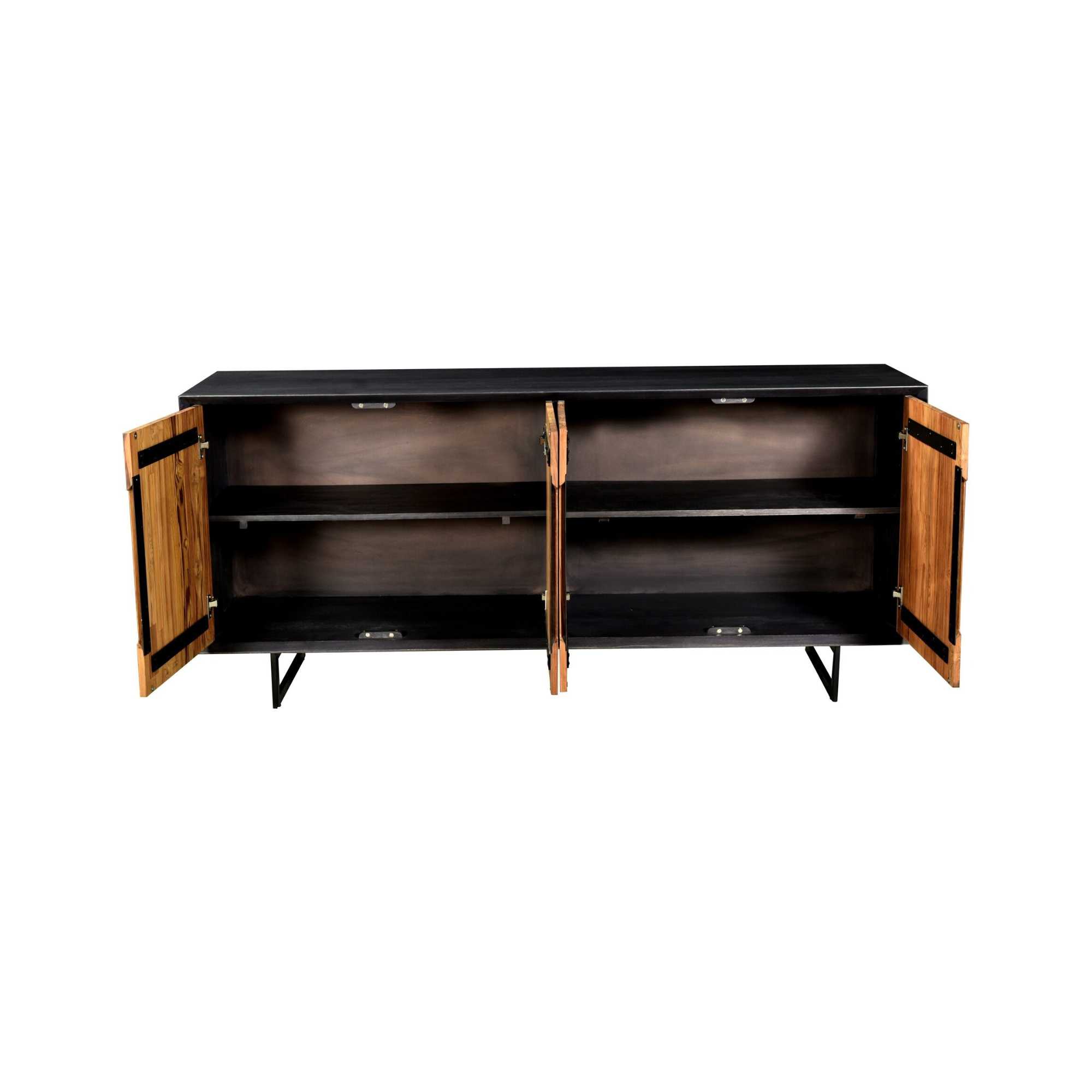 Matias Solid Teak Wood Sideboard - Image 3