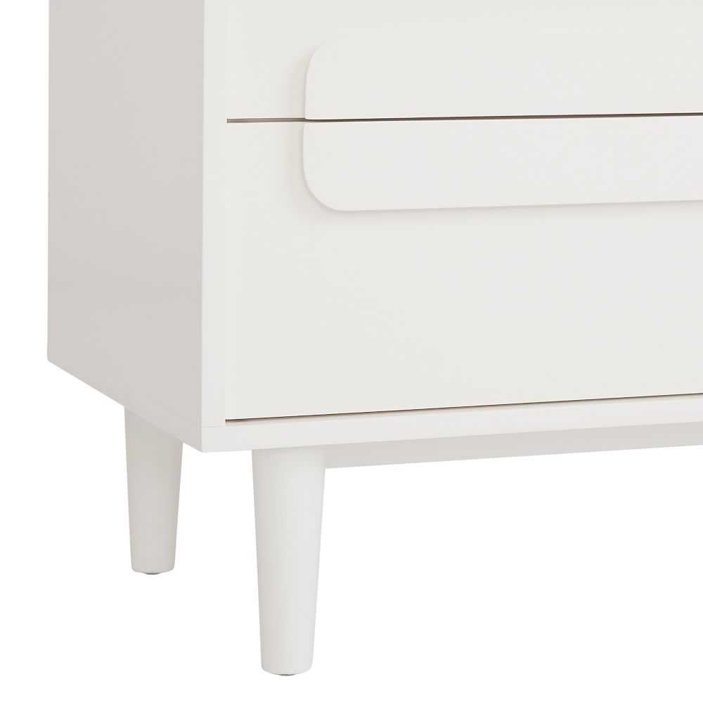 White Jason 6-Drawer Kids Dresser - Image 4