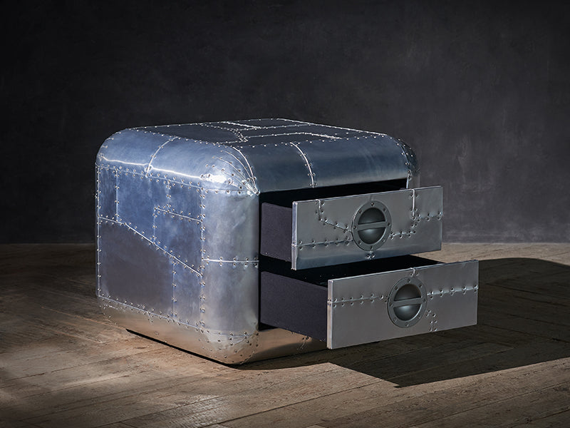 Metal Aluminium Sheet Side Cabinets Storage Cabinet Living Room - Image 3